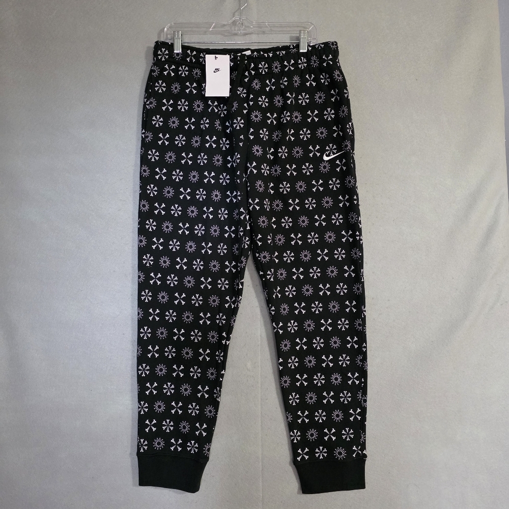 NWT Nike Mens Sportwear Club Black Fleece Monogram Joggers FJ1637 Size Large